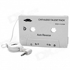 SL-79115 Car Audio Cassette Adapter for MP3 / MP3 / Cell Phones - White (3.5mm Plug) SL-79115 Car Audio Cassette Adapter for MP3 / MP3 / Cell Phones - White (3.5mm Plug)