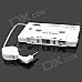 SL-79115 Car Audio Cassette Adapter for MP3 / MP3 / Cell Phones - White (3.5mm Plug) SL-79115 Car Audio Cassette Adapter for MP3 / MP3 / Cell Phones - White (3.5mm Plug)