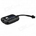 SIRF3 Quad Band GSM / GPRS Tracker - Black SIRF3 Quad Band GSM / GPRS Tracker - Black