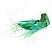 Creative 3D Lifelike Canary Style Magnetic Fridge Sticker - Green