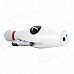 BLQ-7 Bowling Ball Style Windproof Butane Gas Jet Lighter - White + Red + Black BLQ-7 Bowling Ball Style Windproof Butane Gas Jet Lighter - White + Red + Black