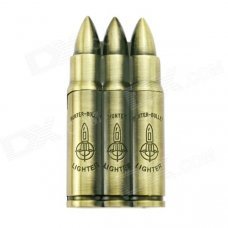 Bullet Modelling USB Rechargeable Electronic Cigarette Lighter - Golden Bullet Modelling USB Rechargeable Electronic Cigarette Lighter - Golden