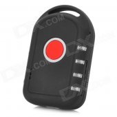 202 Mini Quad-Band GPS / GSM / GPRS Personal Position Tracker - Black + Red