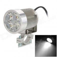 exLED 12W 1200lm 4-LED White Headlamp Spotlight for Electric Car / Motorcycle - (10~85V) exLED 12W 1200lm 4-LED White Headlamp Spotlight for Electric Car / Motorcycle - (10~85V)