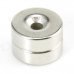 Round Hole NdFeB Magnets - Silver (2 PCS) Round Hole NdFeB Magnets - Silver (2 PCS)