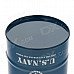 Oil Drum Shaped U.S.NAVY Pattern Stainless Steel Ashtray / Pen Holder - Blue + White Oil Drum Shaped U.S.NAVY Pattern Stainless Steel Ashtray / Pen Holder - Blue + White