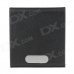 Stylish Lichee Pattern Portable Cigarette Case / Card Holder - Black (Holds 14 PCS)