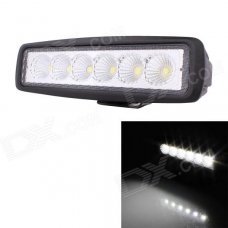 60 Degree Flood 18W 1300lm 6000K LEDs Working Light / Daytime Running Light / Off-Road Lamp 60 Degree Flood 18W 1300lm 6000K LEDs Working Light / Daytime Running Light / Off-Road Lamp