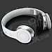 AT-BT802 Bluetooth V2.1 Stereo Headset Headphone for Mobile / Computer + More - White + Black + Grey AT-BT802 Bluetooth V2.1 Stereo Headset Headphone for Mobile / Computer + More - White + Black + Grey