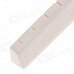 Alice Acoustic Folk Guitar Plastic Bridge Saddle and Nut - Ivory Alice Acoustic Folk Guitar Plastic Bridge Saddle and Nut - Ivory