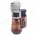 COHIBA Fashionable Windproof Butane Lighter - Brown + Black + Silver COHIBA Fashionable Windproof Butane Lighter - Brown + Black + Silver