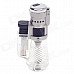COHIBA Fashionable Windproof Butane Lighter - Black + Silver + Transparent COHIBA Fashionable Windproof Butane Lighter - Black + Silver + Transparent