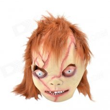 Bad Boy Horror Mask - Brown + Red + Nude Bad Boy Horror Mask - Brown + Red + Nude