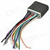 Car CD DVD Audio Power Connector Plug Cable for Honda Civic - Multicolored