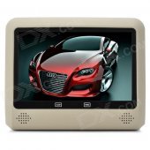 Nanba NST-A901M 9" Touch Screen Car Headrest DVD Player w/ SD / 2-CH AV - Khaki + Black