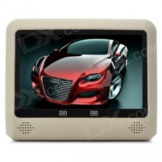 Nanba NST-A901M 9" Touch Screen Car Headrest DVD Player w/ SD / 2-CH AV - Khaki + Black Nanba NST-A901M 9" Touch Screen Car Headrest DVD Player w/ SD / 2-CH AV - Khaki + Black