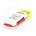 Multi-in-One USB 2.0 MicroSD / TF / SD / M2 / MS Memory Card Reader - White + Red + Yellow Multi-in-One USB 2.0 MicroSD / TF / SD / M2 / MS Memory Card Reader - White + Red + Yellow