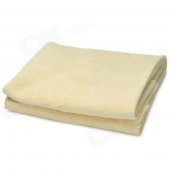 Small Car Sheepskin Washing / Cleaning Cloth - Beige