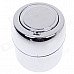 635AD Creative Hand Control Button Zinc Alloy Spring Lid Ashtray - Silver 635AD Creative Hand Control Button Zinc Alloy Spring Lid Ashtray - Silver