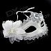 Plastic Festive Mask - White