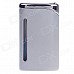 6471 Fashionable Business Green Flame Butane Lighter - Silver 6471 Fashionable Business Green Flame Butane Lighter - Silver