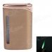 6471 Fashionable Business Green Flame Butane Lighter - Copper 6471 Fashionable Business Green Flame Butane Lighter - Copper