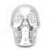 Skull Style Mini 3W Stereo Speaker w/ USB / TF / FM / 3.5mm for Laptops / MP3 + More - Silvery White Skull Style Mini 3W Stereo Speaker w/ USB / TF / FM / 3.5mm for Laptops / MP3 + More - Silvery White