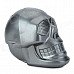 Skull Style Portable 2-Channel Multi-Media Speaker w/ FM / TF - Dark Grey Skull Style Portable 2-Channel Multi-Media Speaker w/ FM / TF - Dark Grey