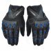 SCOYCO mc10 Racing Car Full-finger Gloves - Black + Blue (Size M)