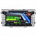 Joyous J-8621MX 6.95 Inch Car Radio w/ DVD, GPS, Bluetooth, AUX for Toyota HILUX(2012) - Silver Joyous J-8621MX 6.95 Inch Car Radio w/ DVD, GPS, Bluetooth, AUX for Toyota HILUX(2012) - Silver