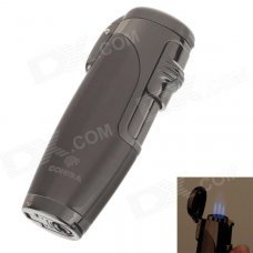 5350 High Quality Alloy Butane Jet Torch Cigar Lighter - Black Ice 5350 High Quality Alloy Butane Jet Torch Cigar Lighter - Black Ice