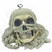 SYVIO JC Toys 72008 7-Color Lighting Skull Decorative Props w/ Khaki Headcarf for Halloween Holiday SYVIO JC Toys 72008 7-Color Lighting Skull Decorative Props w/ Khaki Headcarf for Halloween Holiday