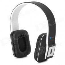 AT-BT803 Bluetooth v3.0 + EDR Stereo Headphones w/ Microphone - Black + White AT-BT803 Bluetooth v3.0 + EDR Stereo Headphones w/ Microphone - Black + White