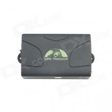 CF104 Waterproof Car GSM / GPRS / GPS Realtime Tracker - Black