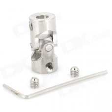 DIY Stainless Steel Motor Universal Coupling - Silver (4 x 5mm) DIY Stainless Steel Motor Universal Coupling - Silver (4 x 5mm)
