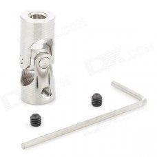 DIY Stainless Steel Motor Universal Coupling - Silver (4 x 3.175mm) DIY Stainless Steel Motor Universal Coupling - Silver (4 x 3.175mm)