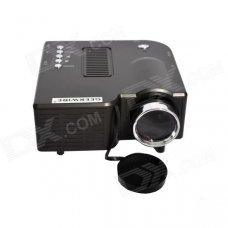 Geekwire LP-1 Portable FHD 1080P LED Projector w/ HDMI, VGA, USB 2.0, AV, SD, EU Plug - Black Geekwire LP-1 Portable FHD 1080P LED Projector w/ HDMI, VGA, USB 2.0, AV, SD, EU Plug - Black