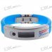 0.9" OLED Bluetooth Incoming Call Vibrate Alert Bracelet with Caller ID Display (Blue) 0.9" OLED Bluetooth Incoming Call Vibrate Alert Bracelet with Caller ID Display (Blue)
