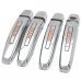 Protective Electroplating ABS Car Door Handle Covers Set for Chevrolet Cruze - Silver + Red Protective Electroplating ABS Car Door Handle Covers Set for Chevrolet Cruze - Silver + Red