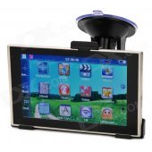 BT-504 5" TFT Resistive Win CE 6.0 Car GPS Navigator w/ 4GB ROM / IGO Brazil Map - Black