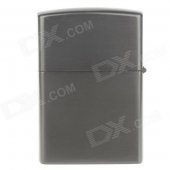 1004D Cool Style Amazing and Biger Zine Alloy Oil Lighters - Black