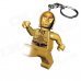 Genuine LEGO® Star Wars C3PO LED Keychain light