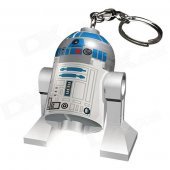Genuine LEGO® Star Wars R2D2 LED Keychain light