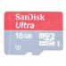 SanDisk TF CLASS10 16GB Ultra Micro SDHC Card w/ Card Reader - Red + Grey