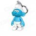 Genuine The Smurf LED Lighted Keychain Genuine The Smurf LED Lighted Keychain