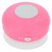 Waterproof Bluetooth V3.0+EDR Speaker w/ Silicone Suction Cup for Iphone + More - Deep Pink + Grey Waterproof Bluetooth V3.0+EDR Speaker w/ Silicone Suction Cup for Iphone + More - Deep Pink + Grey