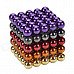 CHEERLINK ZU-125 5mm Neodymium Iron DIY Educational Toys Set - Golden + Red + Purple (125 PCS) CHEERLINK ZU-125 5mm Neodymium Iron DIY Educational Toys Set - Golden + Red + Purple (125 PCS)