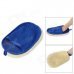 Car Waxing Cleaning Glove - Blue + Beige Car Waxing Cleaning Glove - Blue + Beige