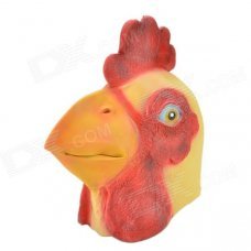 SYVIO Cock Mask - Red + Yollow SYVIO Cock Mask - Red + Yollow