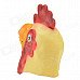 SYVIO Cock Mask - Red + Yollow SYVIO Cock Mask - Red + Yollow